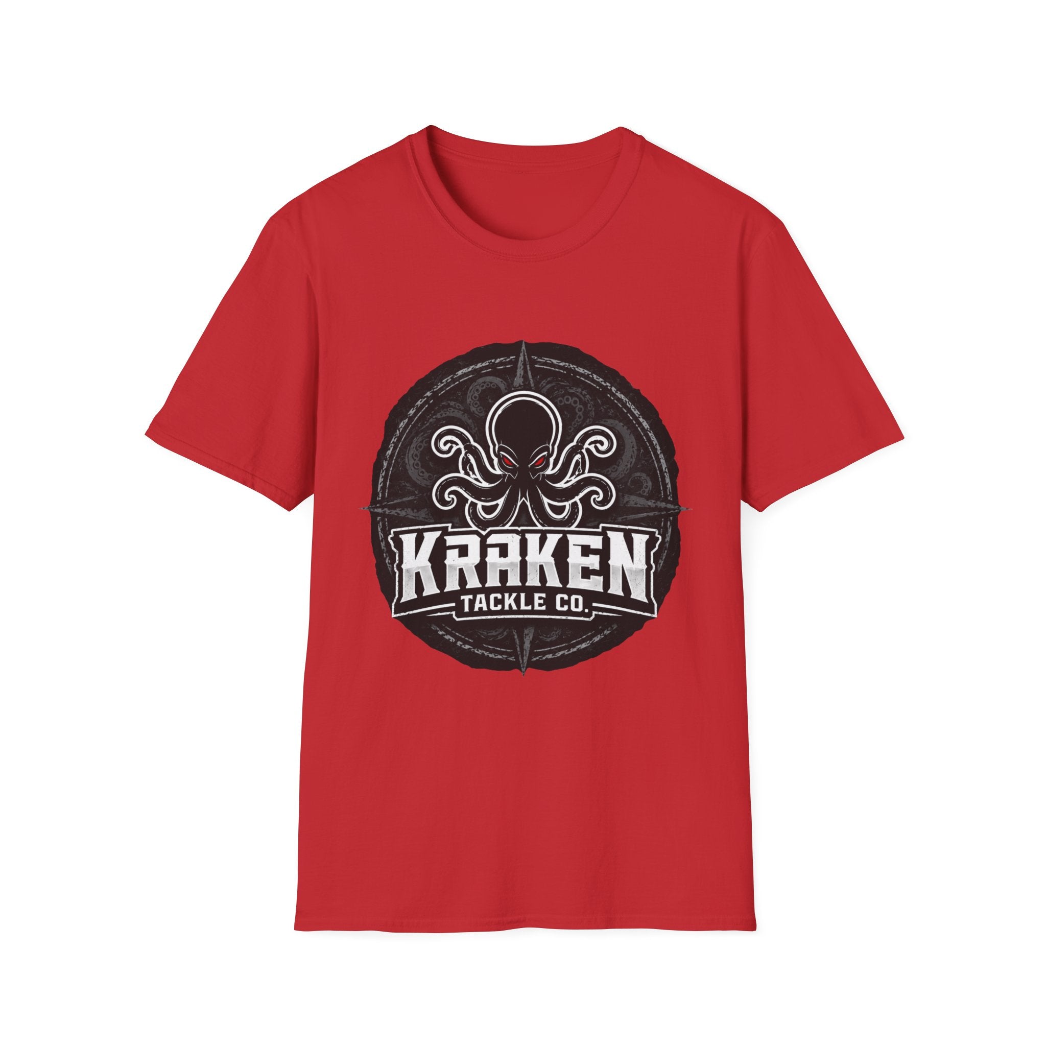 Kraken Tackle Co. Fishing Tee — Octopus Logo T-Shirt