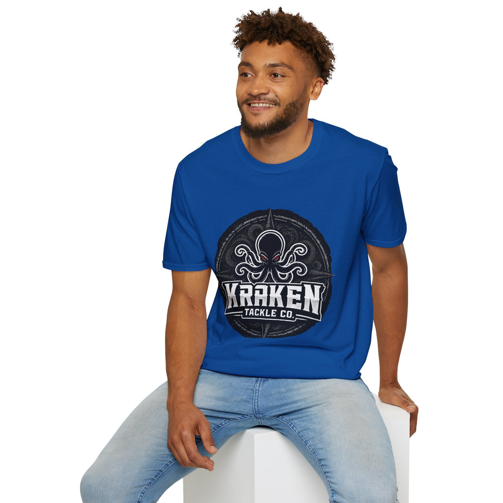 Kraken Tackle Co. Fishing Tee — Octopus Logo T-Shirt