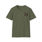Kraken Emblem Pocket T‑Shirt — Nautical Vintage Octopus Graphic Tee