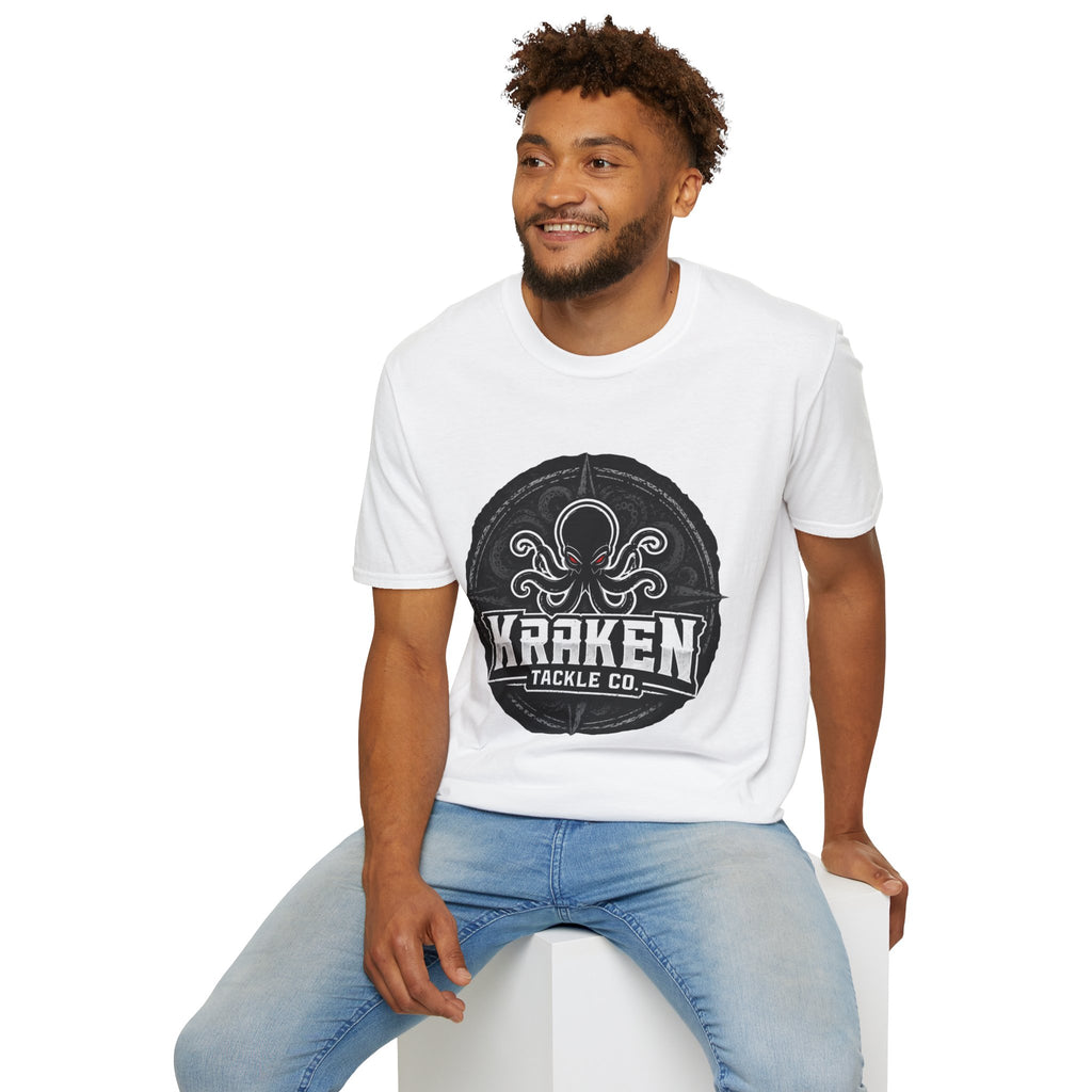 Kraken Tackle Co. Fishing Tee — Octopus Logo T-Shirt