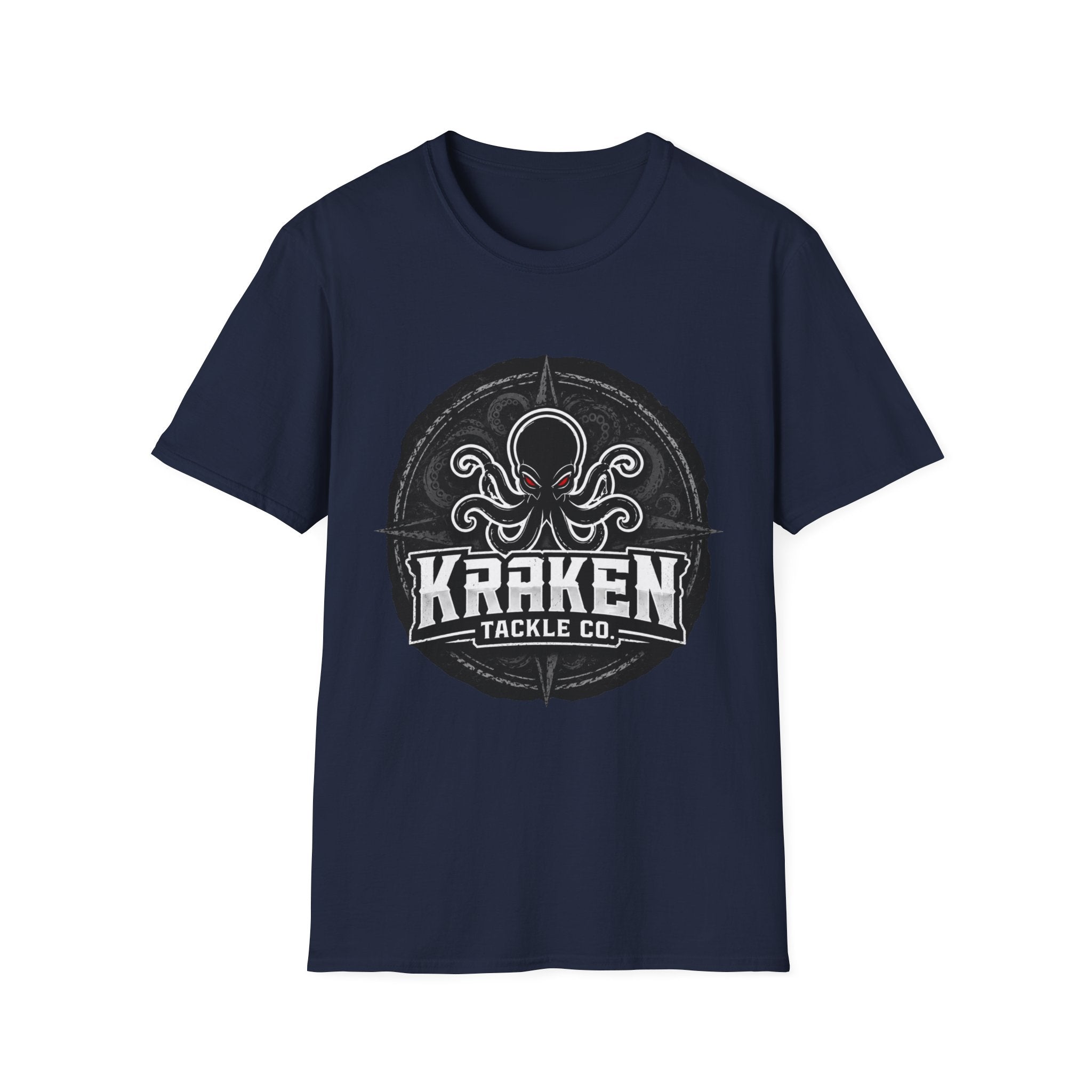 Kraken Tackle Co. Fishing Tee — Octopus Logo T-Shirt