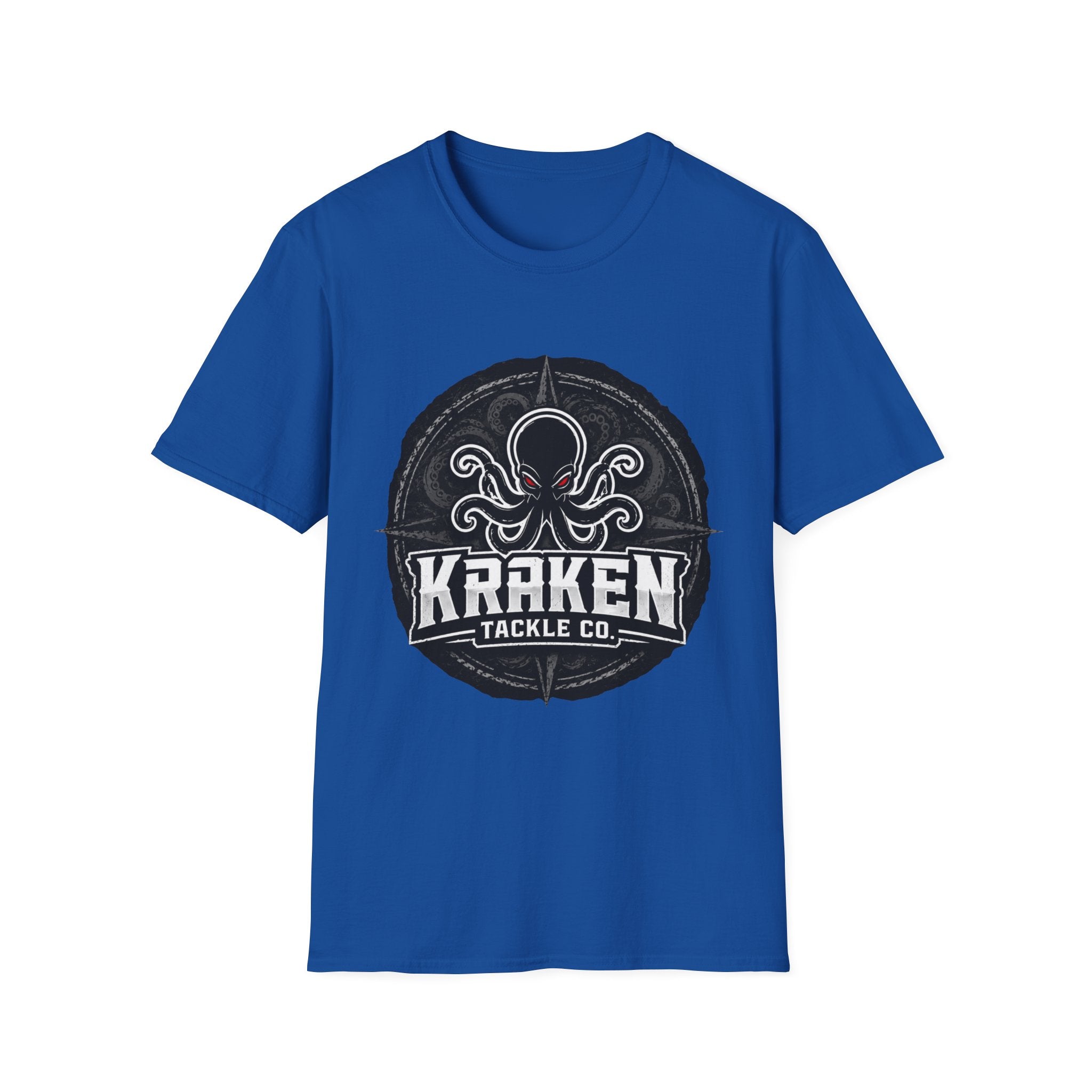 Kraken Tackle Co. Fishing Tee — Octopus Logo T-Shirt