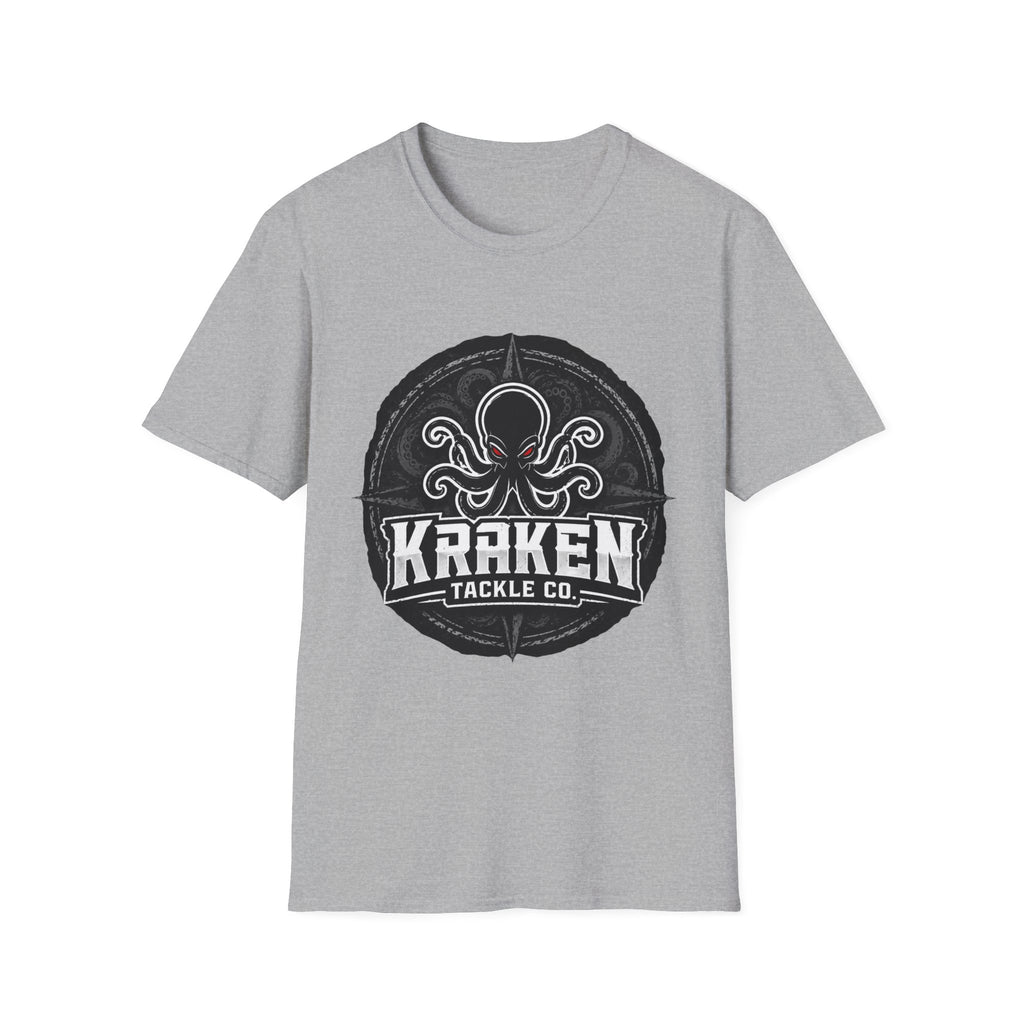 Kraken Tackle Co. Fishing Tee — Octopus Logo T-Shirt