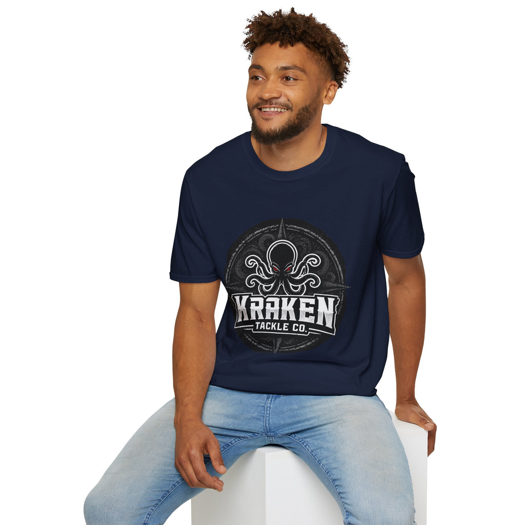 Kraken Tackle Co. Fishing Tee — Octopus Logo T-Shirt