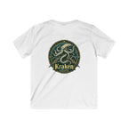 Kids Kraken T-Shirt — Vintage Sea Monster Graphic Tee for Boys & Girls