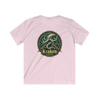Kids Kraken T-Shirt — Vintage Sea Monster Graphic Tee for Boys & Girls