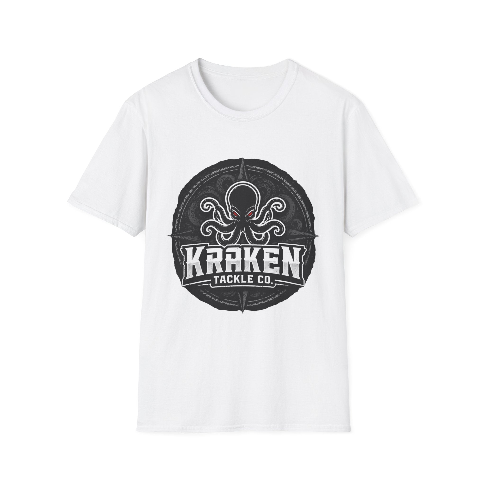 Kraken Tackle Co. Fishing Tee — Octopus Logo T-Shirt