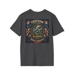 Kraken Tackle Fishing Tee — Small Chest Logo Fishing Shirt